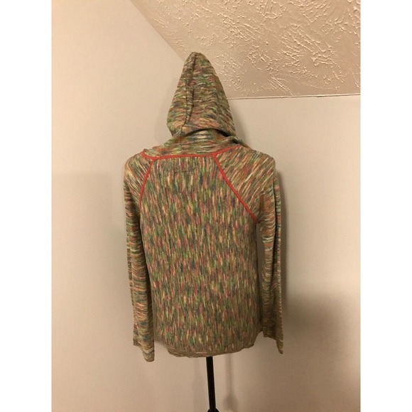 Anthropologie Field Flower Multicolored Hooded Sweater with Kangaroo Pocket - MD - Picture 5 of 11